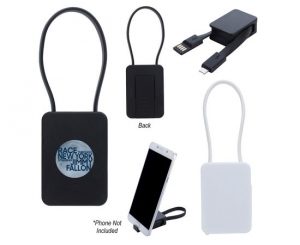 2-in-1 Charging Cable with Phone Stand 2-in-1 Charging Cable with Phone Stand