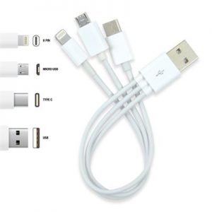 3-in-1 Combo USB Cable 3-in-1 Combo USB Cable