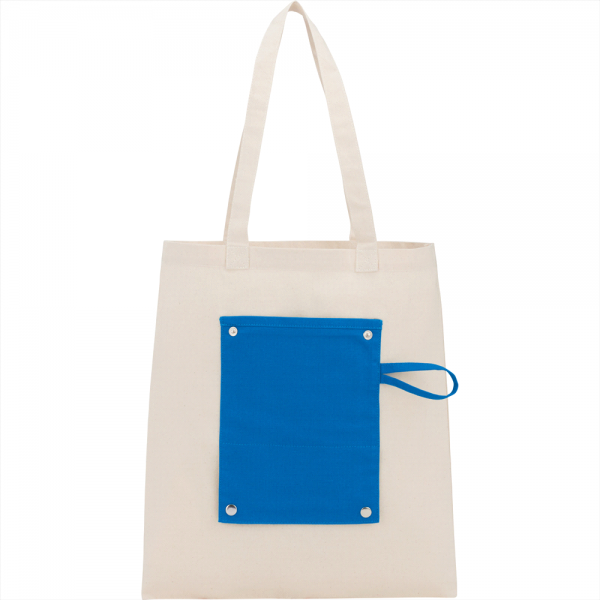 Canvas Packable Snap Tote