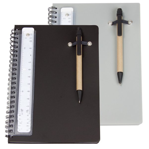 A5 Notebook with Pen and Scale Ruler A5 Notebook with Pen and Scale Ruler