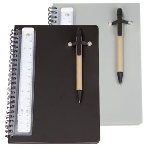 A5 Notebook with Pen and Scale Ruler A5 Notebook with Pen and Scale Ruler