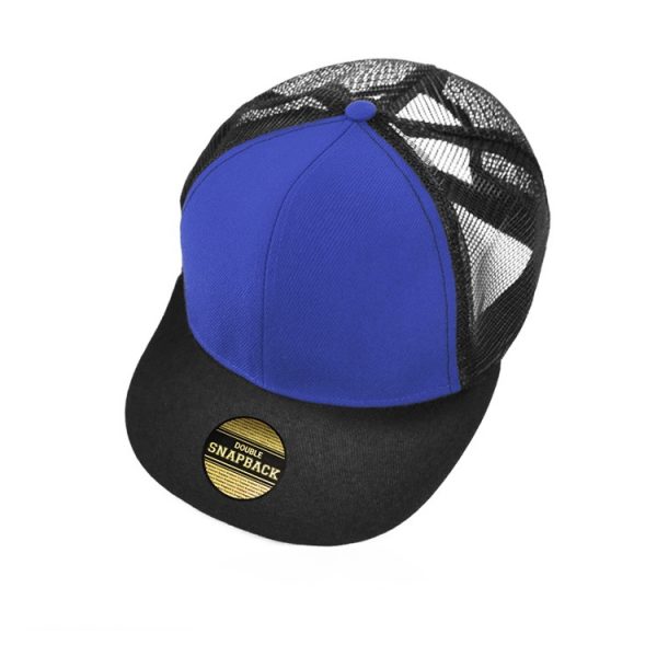 Polyester Cap with Mesh Backing Polyester Cap with Mesh Backing