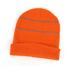 Beanie with Reflective Trims Beanie with Reflective Trims