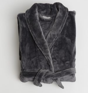 Bath Robe with Collar