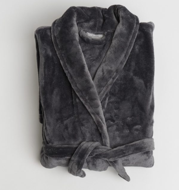 Bath Robe with Collar Bath Robe with Collar
