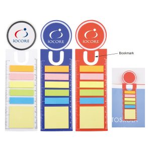 Sticky Notes with Bookmark and Ruler Sticky Notes with Bookmark and Ruler