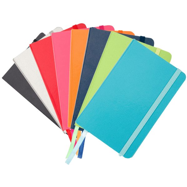 Notebook with Elastic Closure