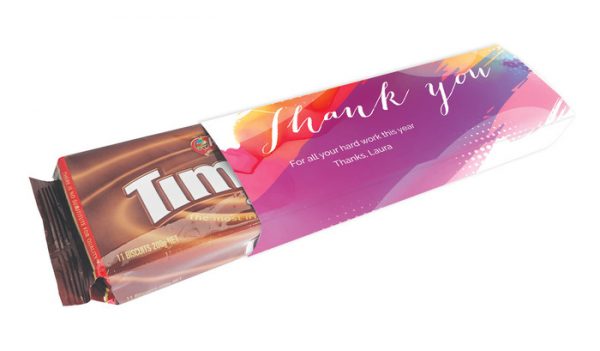 TimTam TM with Personalised Sleeve TimTam TM with Personalised Sleeve