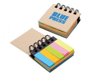 Notebook with Sticky Notes and Flags Notebook with Sticky Notes and Flags