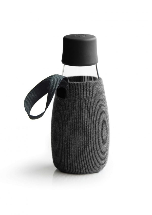 Glass Bottle with Sleeve Glass Bottle with Sleeve