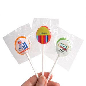 Round Flat Lollipops Round Flat Lollipops