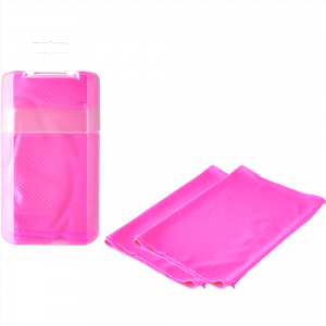Cooling Towel with Plastic Case