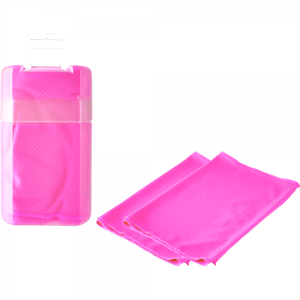 Cooling Towel with Plastic Case