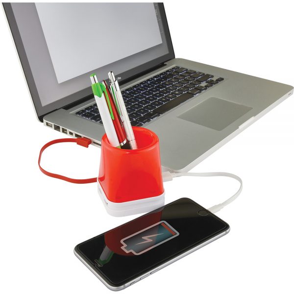 4-in-1 Desk Hub w/ Phone Stand 4-in-1 Desk Hub w/ Phone Stand