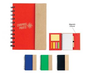 Notebook with Sticky Notes and Flags Notebook with Sticky Notes and Flags