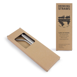 Stainless Straws in Carry Bag Stainless Straws in Carry Bag