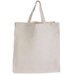 Short Handle Calico Bag Short Handle Calico Bag