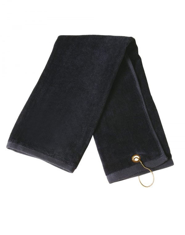 Golf Towel with Ring & Hook Golf Towel with Ring & Hook