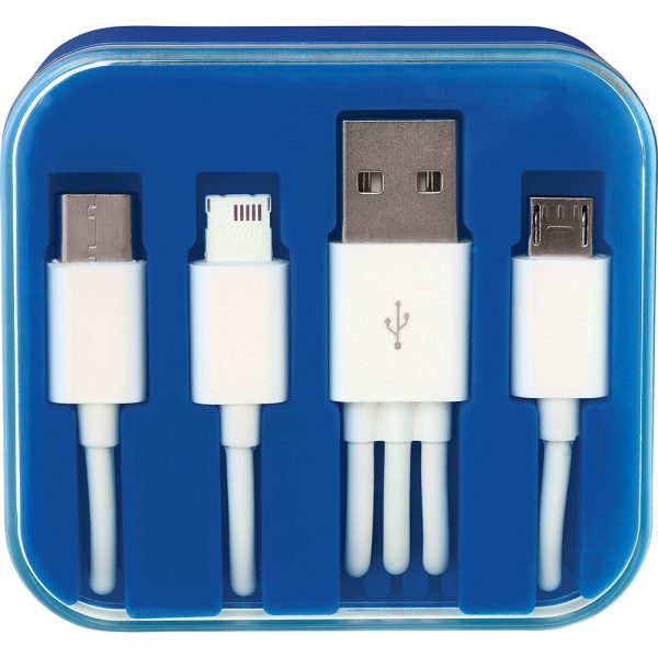 3-in-1 Charging Cable in Case 3-in-1 Charging Cable in Case