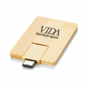 Bamboo Credit Card USB Bamboo Credit Card USB