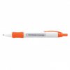 White Barrel Pen