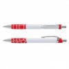 White Barrel Pen