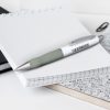 White Barrel Pen