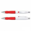 White Barrel Pen