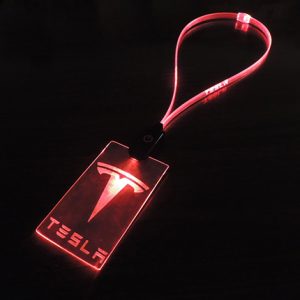 Lanyard with Illuminating Cable Lanyard with Illuminating Cable