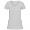 Plain Women's V-Neck with Stitching Details Plain Women's V-Neck with Stitching Details