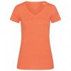 Plain Women's V-Neck with Stitching Details Plain Women's V-Neck with Stitching Details