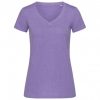 Plain Women's V-Neck with Stitching Details Plain Women's V-Neck with Stitching Details