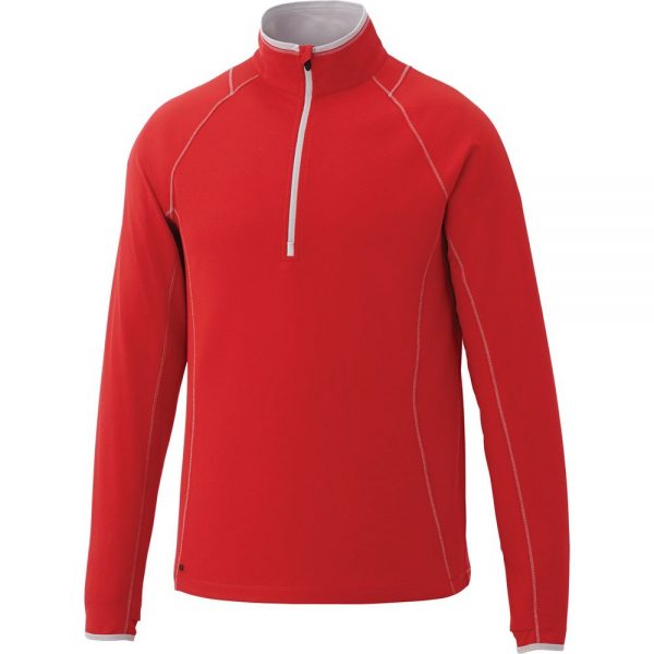 Mens Half Zip Knit Jacket
