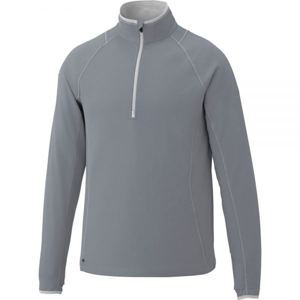 Mens Half Zip Knit Jacket