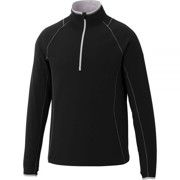 Mens Half Zip Knit Jacket