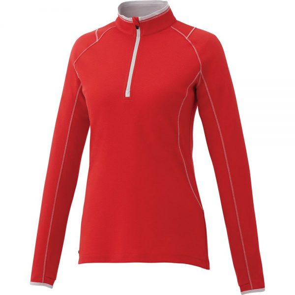 Ladies Half Zip Knit Jacket