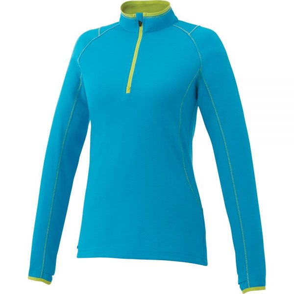 Ladies Half Zip Knit Jacket
