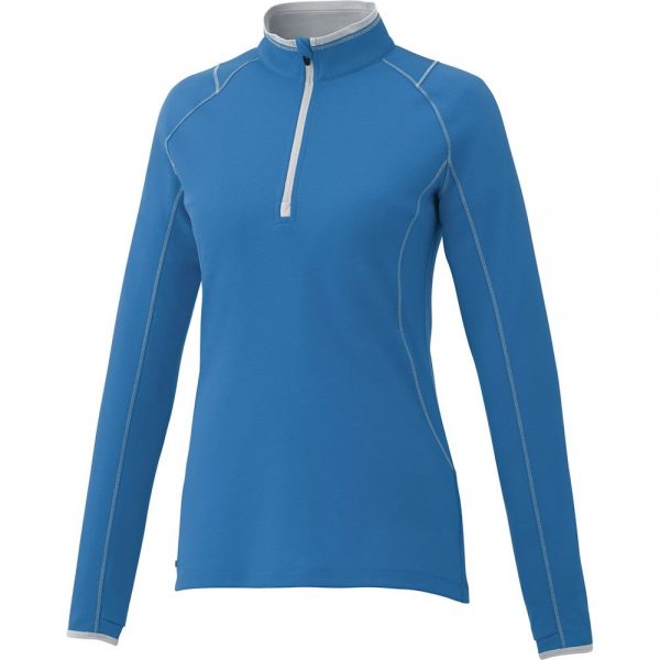 Ladies Half Zip Knit Jacket
