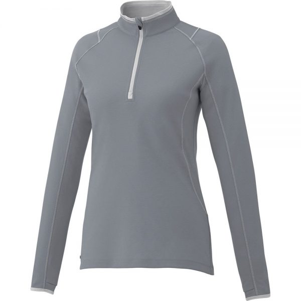 Ladies Half Zip Knit Jacket