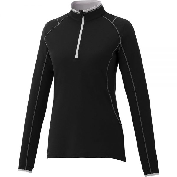 Ladies Half Zip Knit Jacket