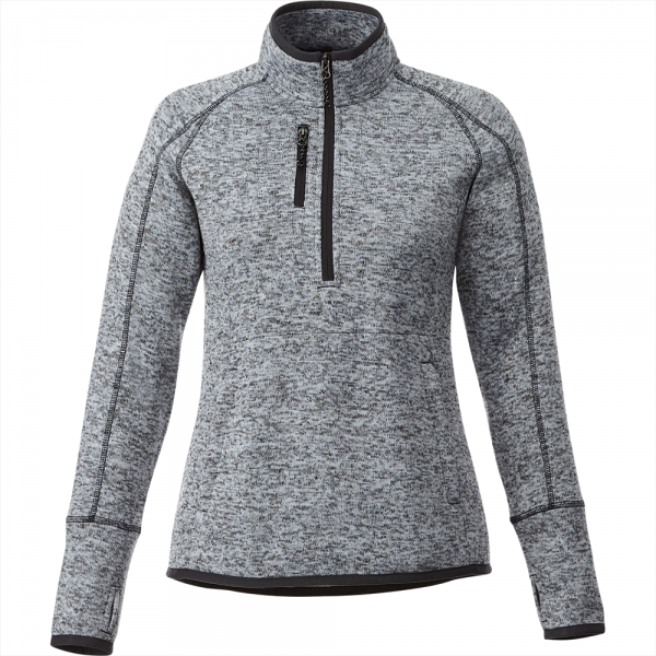 Ladies Half Zip Knit Jacket Ladies Half Zip Knit Jacket