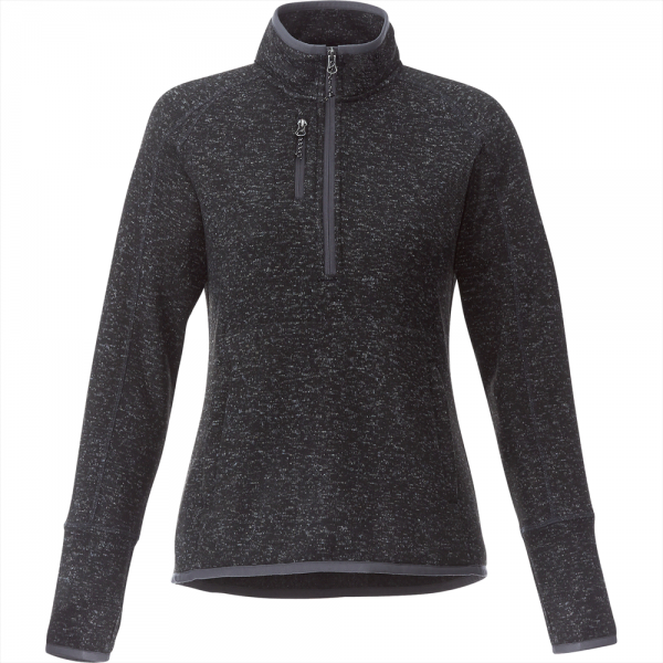 Ladies Half Zip Knit Jacket Ladies Half Zip Knit Jacket