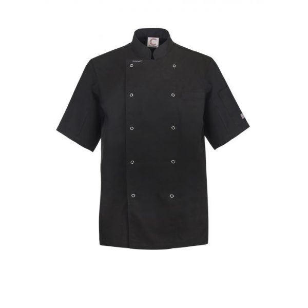Short Sleeves - Executive Chefs Jacket With Press Studs Short Sleeves - Executive Chefs Jacket With Press Studs