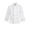 Long Sleeves - Executive Chefs Jacket With Piping Long Sleeves - Executive Chefs Jacket With Piping