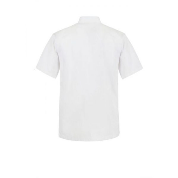 Short Sleeves - Chefs Tunic With Concealed Front Short Sleeves - Chefs Tunic With Concealed Front