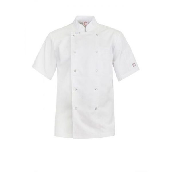 Short Sleeves - Executive Chefs Jacket With Press Studs Short Sleeves - Executive Chefs Jacket With Press Studs