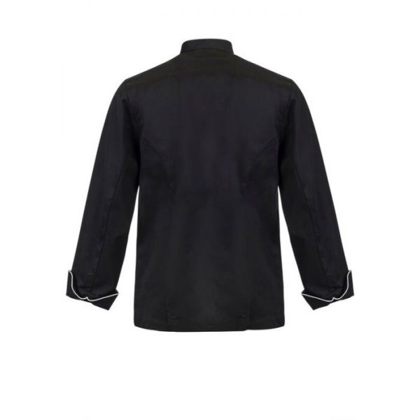 Long Sleeves - Executive Chefs Jacket With Piping Long Sleeves - Executive Chefs Jacket With Piping