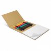 Note Pad w/ Coloured Pencils