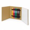 Note Pad w/ Coloured Pencils