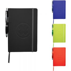 Bound Notebook with Pen Stylus Bound Notebook with Pen Stylus